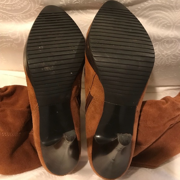 PRICE DROP Caramel suede Michael Kors - Picture 4 of 8